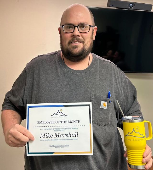 WLRC February Employee of the Month Mike Marshall